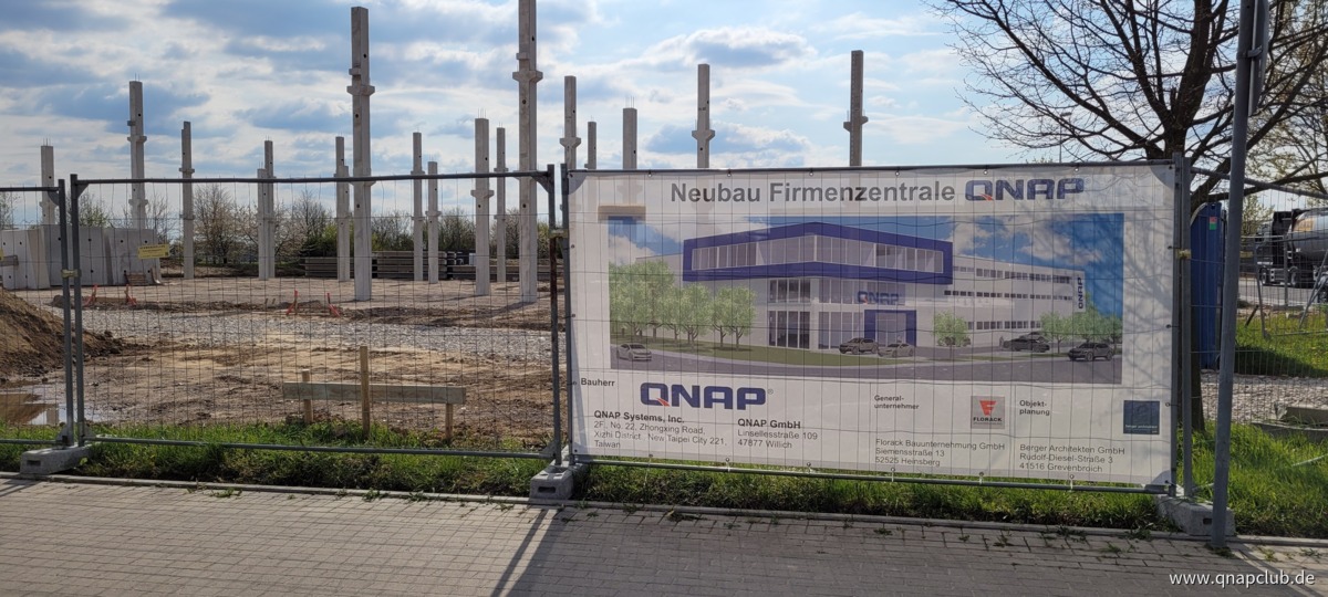 QNAP HQ Rohbau
