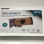 QM2-2P10G1T Dual m.2 PCIe SSD / 10GbE Erweiterungskarte